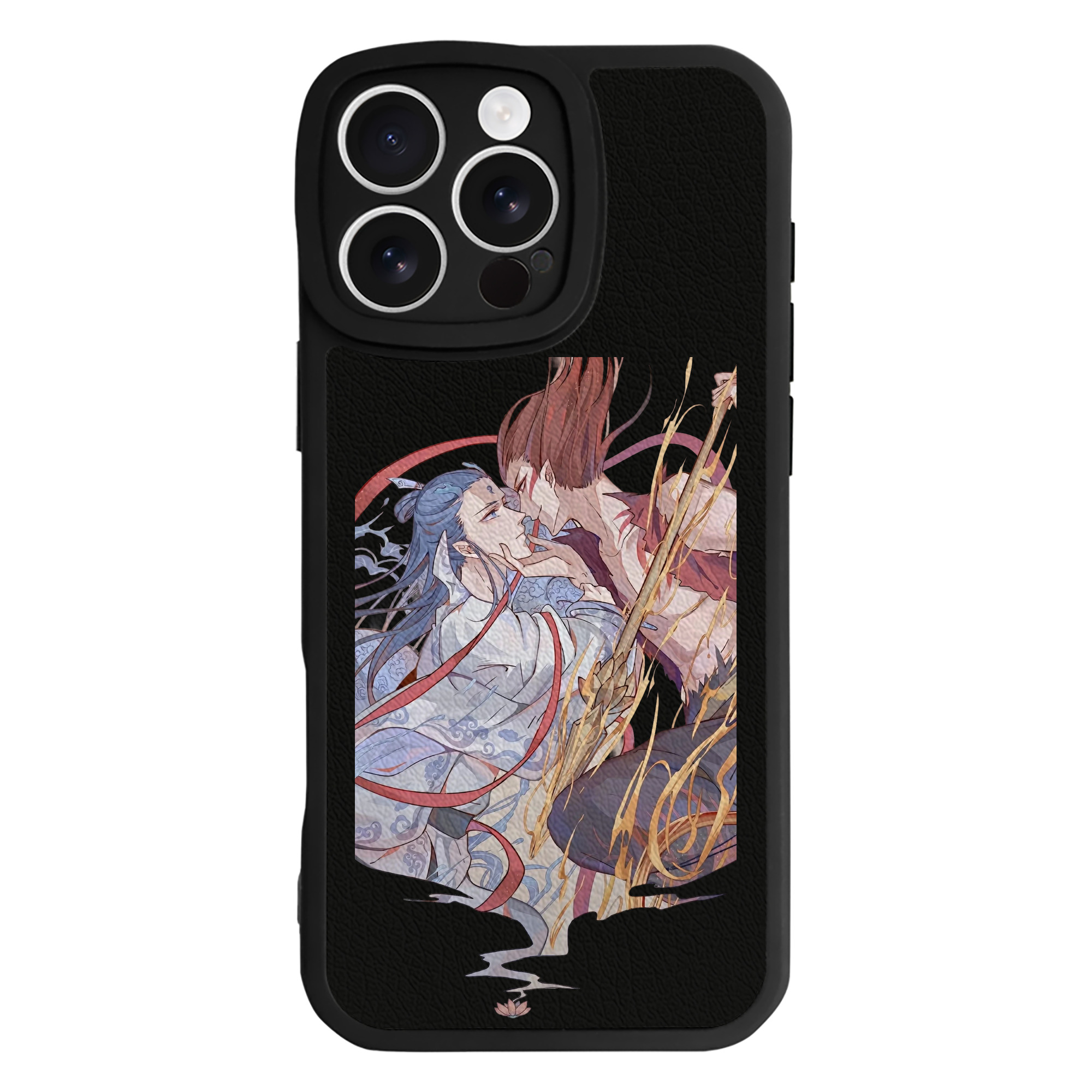 （画像用） Ne Zha 2 ナタ 魔童の大暴れ 【iPhone 16シリーズ対応】シリコンスマホケース（レザー調） 材質：シリコン